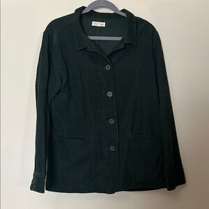 Tradlands Women's Corduroy chore Jacket - Dark Green